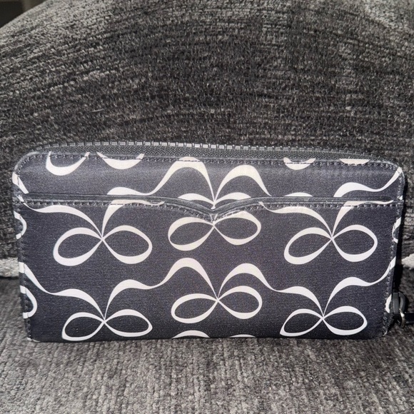 Kate Spade New York Bow Pattern Zip Wallet - Picture 4 of 8